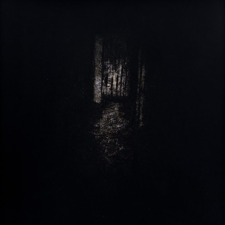 Saloume Souzanchi, from Aperture series, 2016, mixed media, 25x25cm