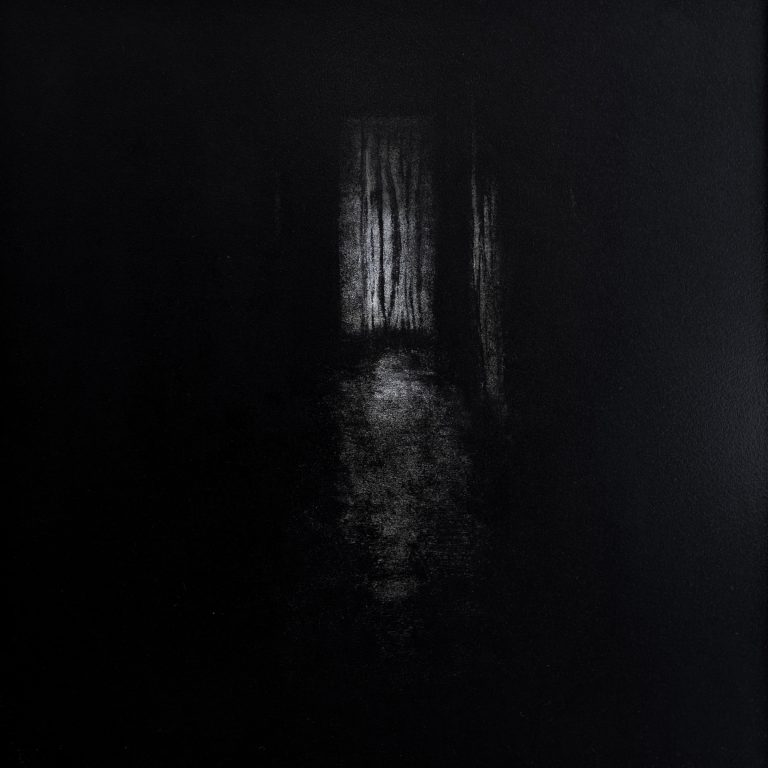 Saloume Souzanchi, from Aperture series, 2016, mixed media, 25x25cm