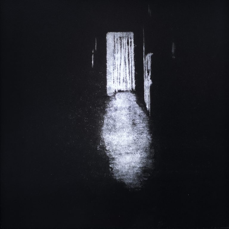 Saloume Souzanchi, from Aperture series, 2016, mixed media, 25x25cm